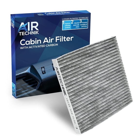AirTechnik CF10133 PM2.5 Cabin Air Filter w/Activated Carbon Fits Toyota 2002-2008, Martrix 2003-2008 -88568-02020