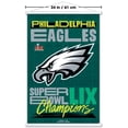 thumbnail image 2 of Logo de l'équipe NFL Philadelphia Eagles - Super Bowl LIX, 2 of 4
