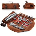thumbnail image 2 of Hyasfey Portable Bartender Bag Travel Canvas Bar Kit Bag Large Capacity Multiple Compartments Bar Tools Carrying Bag, 2 of 7