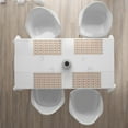 thumbnail image 3 of Ambesonne Black White Place Mats Set of 4, Paris Coffee Shop, Standard Size, Black and White, 3 of 4
