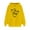 Yellow1, variant on yillto Women's Plus Size Hoodie Casual Long Sleeve Drawstring Sweatshirt Loose Trendy Pullover Tunic Top