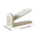 thumbnail image 3 of Organizador de Zapatos Ajustable de Doble Capa Qazbgdl | Estante de Almacenamiento de Plástico para Zapatero (Paquete de 2) | Ahorrador de Espacio Apilable para Zapatillas y Zapatos Planos | Negro o, 3 of 6