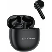 Black Shark Lucifer T9 Bluetooth Headphones, Dual Microphones with Environmental Noise Cancellation, 13mm Dynamic Driver, Bluetooth 5.3, IPX4 Waterproof, Up to 40hrs Gaming Earbuds - (Black)