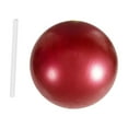 thumbnail image 4 of Small Pilates Ball 9 inch Exercise Ball for Stretching Working Out Stability Red, 4 of 8
