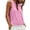 t shirts 116#Red, variant on oqasdz T Shirts for Women Crew Neck Solid Color Sleeveless Soft Tank Blouse with Hollow Detail for Ladies Daily Wear Casual Summer T-Shirt