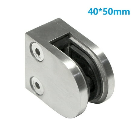 

1pcs Glass holder 304 stainless steel glass clamp Glass retaining clip connector