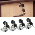 thumbnail image 2 of Fyydes Drawer Lock with Key,Office Table Drawer Lock Letter Box Cabinet Jewelry Box Lock Key Accessory Set,Lock, 2 of 11