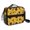 Sunflower and Leaf, variant on Sunflower and Outline Orange Pattern Insulated Lunch Bag with Shoulder Strap and Bottle Holder,Bento School Lunch Bag Box,11x9.5x3.5 Inches