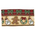 thumbnail image 4 of DaDa Bedding Gingerbread Snowman Holiday Woven Tapestry Dining Table Runner (12917), 4 of 7