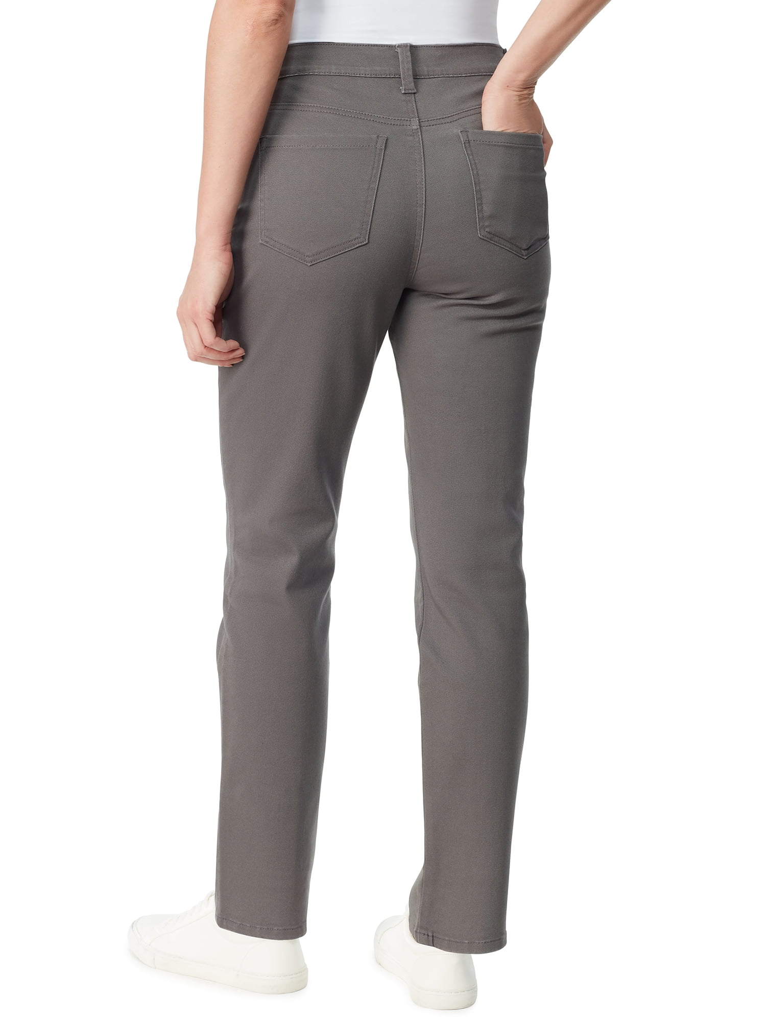 Gloria Vanderbilt Women's High Rise Amanda Straight Leg Jeans, 31” Inseam, Sizes 2-18