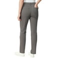 thumbnail image 3 of Gloria Vanderbilt Women's High Rise Amanda Straight Leg Jeans, 31” Inseam, Sizes 2-18, 3 of 3