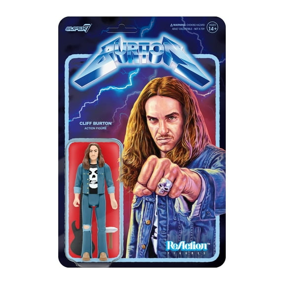 Cliff Burton Wave 1 - Cliff Burton (Cliff 'Em All) (Collectible, Figure, Limited Edition, AE Exclusive) [Action Figure]