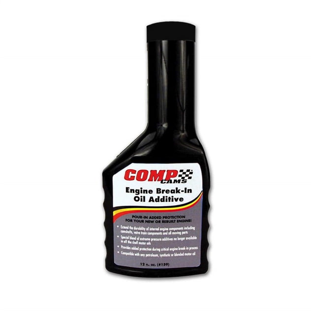 COMP Cams Oil Additive 159 Use With Any Petroleum/Synthetic/Blended Motor Oil; Engine Break-In; 12 Ounce Bottle; Single