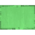 thumbnail image 1 of Ahgly Company Indoor Rectangle Abstract Emerald Green Modern Area Rugs, 5' x 7', 1 of 4