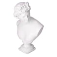 thumbnail image 4 of Nordic Style Character Figurine Bust Statue Craft Ornament for Desktop Living Room OfficeWhite, 4 of 14