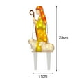 thumbnail image 5 of Nativity Scene Garden Stake Lighted Holy Family Ground Stake Outdoor Easy Install Light Up Christmas Stake for Lawn Yard, 5 of 7