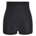 thumbnail image 6 of Firpearl Women's High Waisted Bikini Bottom 60s Ruched Boyleg Swim Shorts Swimsuit Bottom, 6 of 7