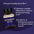 thumbnail image 3 of Dr. Mercola Nattokinase Delayed Release, 2,000 FU Per Serving, Dietary Supplement, Delayed Release, Proteolytic Enzyme, Non-GMO - 60 Servings (60 Tablets), 3 of 6