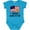Turquoise, variant on Inktastic Military Daddy Always My Hero Boys or Girls Baby Bodysuit