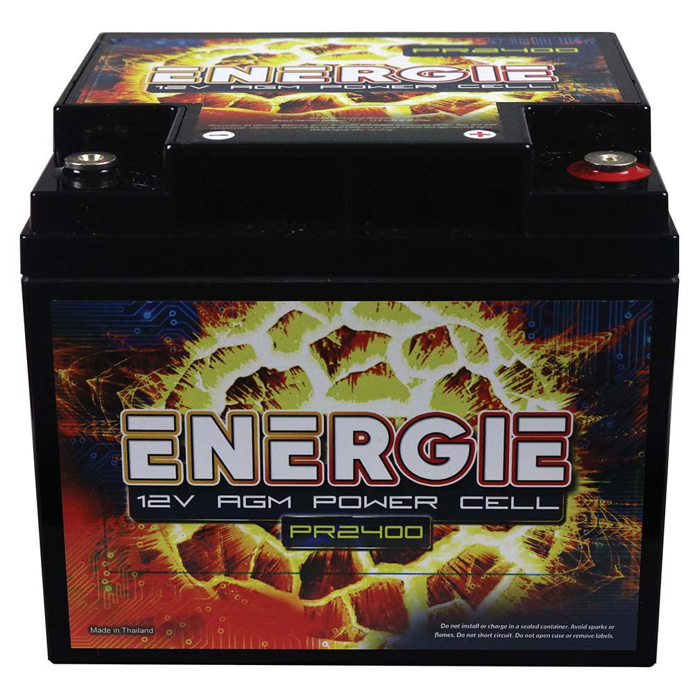 ENERGIE PR2400 2400 WATT 12 VOLT 50 AH AUTOMOTIVE VEHICLE POWER CELL BATTERY NEW