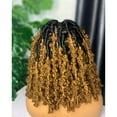 thumbnail image 4 of Sheshopperhairplace Bossy Butterfly Locs Bob Guy - Burgundy, 4 of 8
