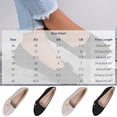 thumbnail image 3 of Gpaecead Women's Pearl Pendant Mesh Bow Ballet Flats Faux Suede Cushioned Slip On Non Slip Shoes For Weddings, Work And Parties, Black, 3 of 5