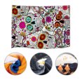thumbnail image 4 of Colcha suave Franela cálida Decoración Mantas Calavera Cabeza Impreso Manta Tmvgtek Para estrenar, 4 of 5