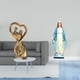 thumbnail image 2 of Escultura De Amantes Elegantes, Figura Religiosa, Adorno Para Aniversario Y Regalo Familiar, Estatua Católica De La Virgen María Para Dormitorio, Oficina, Decoración De Mesa., 2 of 8
