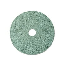 Burnish Floor Pad 3100 20" Diameter, Aqua, 5/Carton