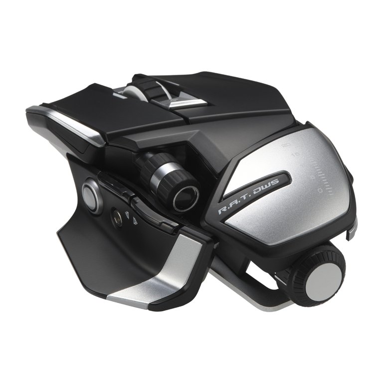 MAD CATZ MR07DHINBL000-0 R.A.T. DWS Wireless Gaming Mouse, Black