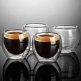 thumbnail image 4 of 4 Pcs Double Insulated Mugs For Latte, O, Espresso, 4 of 4
