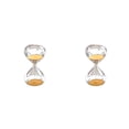 thumbnail image 1 of Yuarrent Sand Clock Bedroom Count-down Timer Showcase Fashion Stylish Holiday Elegant Decoration Ornament Festival Party uno 2piezas, 1 of 6
