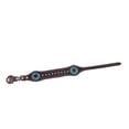 thumbnail image 2 of Showman Couture Genuine Leather Dog Collar w/ Turquoise Stones (Large), 2 of 2