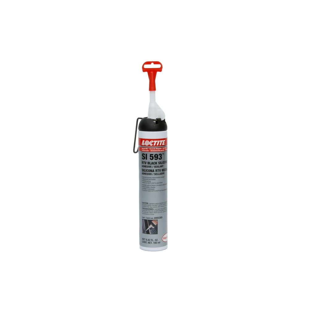 Loctite Sealant Black RTV Silicone 190 ml Aerosol Each 2093365