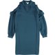 thumbnail image 1 of Vestido camisero bar III para mujer azul mediano, 1 of 2