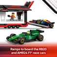 thumbnail image 6 of LEGO City F1 Truck with RB20 & AMR24 F1 Cars, Model 60445, Ages 8+, 6 of 8
