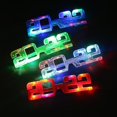 thumbnail image 2 of Ilumine la víspera de Año Nuevo de Navidad 2022 Gafas con flash LED Gafas para fiesta de graduación, 2 of 5