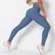 thumbnail image 5 of Gibobby Pantalones de Casuales Pantalones de cintura alta de cadera alta Pantalones de yoga de yoga ajustados elásticos tridimensionales para mujer(Azul， L), 5 of 5