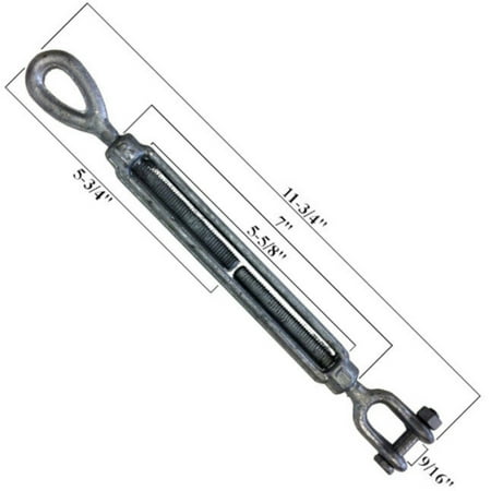 

Jones-Sports 3/8 x 6 Eye/Jaw Turnbuckle 4 PCS