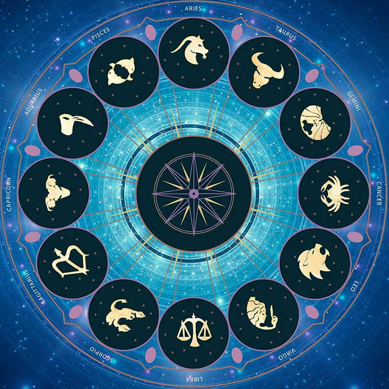 12 Pieces Zodiac Rhinestones Nail Charms 