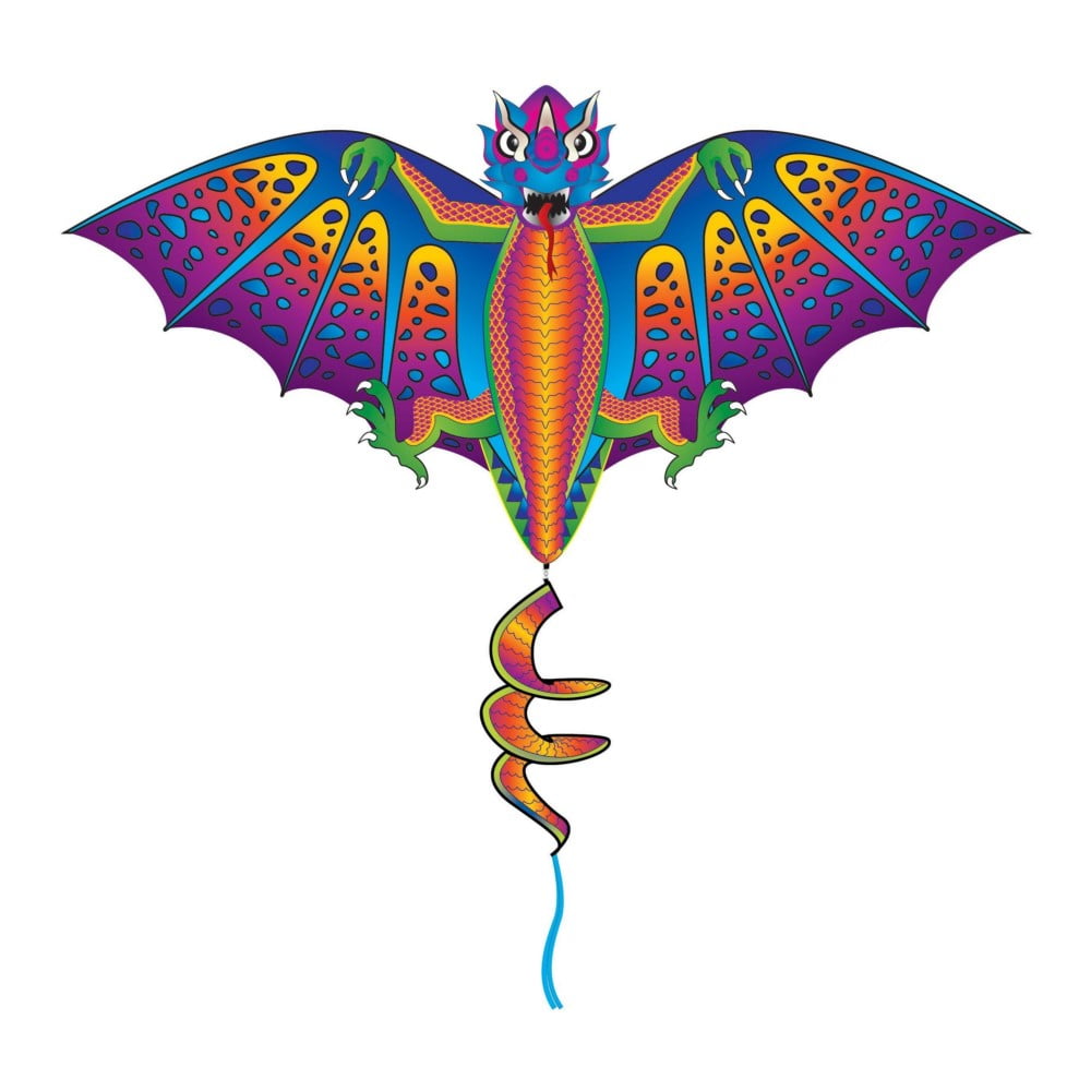 X Kites CloudPleasers Nylon Kite SkyTails, Quickclip, Line, Handle