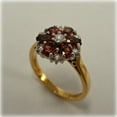 thumbnail image 2 of 2Ct Oval Cut Simulated Red Ruby Women's Wedding Ring 14K Yellow Gold Plated, 2 of 4