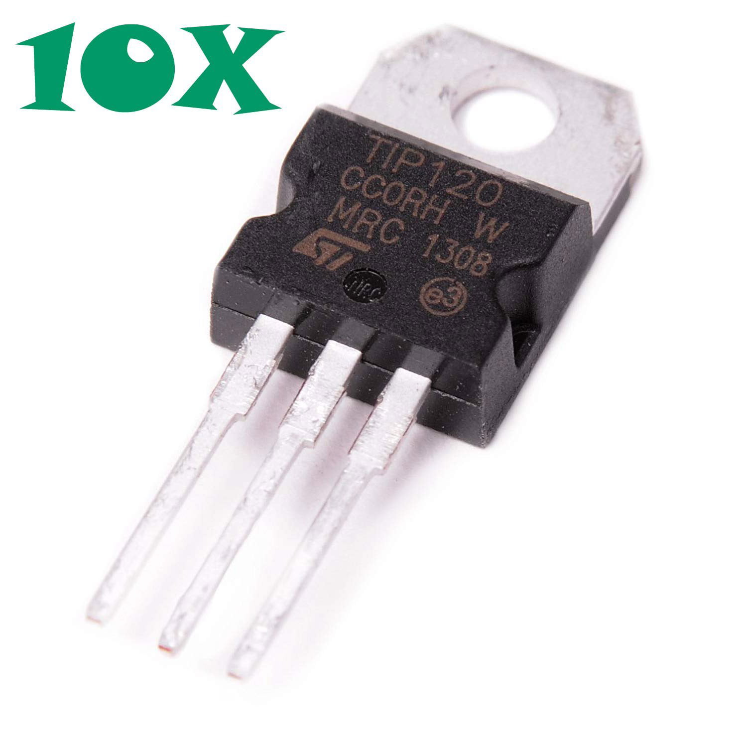 10PCS TIP120 60V 5A TO-220 Darlington Transistors ASS 