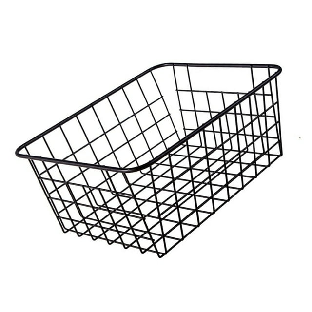 Wire Baskets,Wire Storage Baskets House Metal Wire Baskets Wire Storage Bins Extended Durability