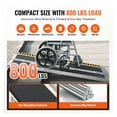 thumbnail image 2 of Portable Wheelchair Ramp 4ft - 800lbs Capacity Folding Aluminum Ramp for Scooters & Wheelchairs - Handicap Ramp for Home, Steps, Doorways, Thresholds, 2 of 6