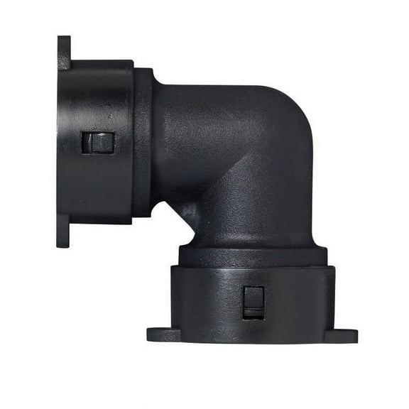 Orbit 2pk DripLock Drip Irrigation Tubing Elbow Fitting for 1/2" DripLine, 69450