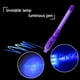 thumbnail image 2 of Pluma Fluorescente UV invisible led Electrónica Púrpura Falsa Creativa Tinta Mágica, 2 of 3