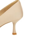 thumbnail image 3 of Women Pointed Toe Stiletto High Heels 6CM Satin Pumps Bow Wedding Evening Party, 3 of 6