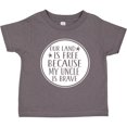 thumbnail image 3 of Inktastic Military Uncle Land is Free Nephew Boys or Girls Toddler T-Shirt, 3 of 5