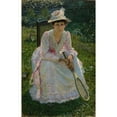 thumbnail image 2 of Otto Henry Bacher 17x24 Black Ornate Framed Double Matted Museum Art Print Titled: Mary Holland Bacher (1891), 2 of 5